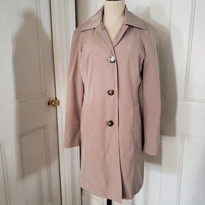 London Fog cozy trench raincoat waterproof